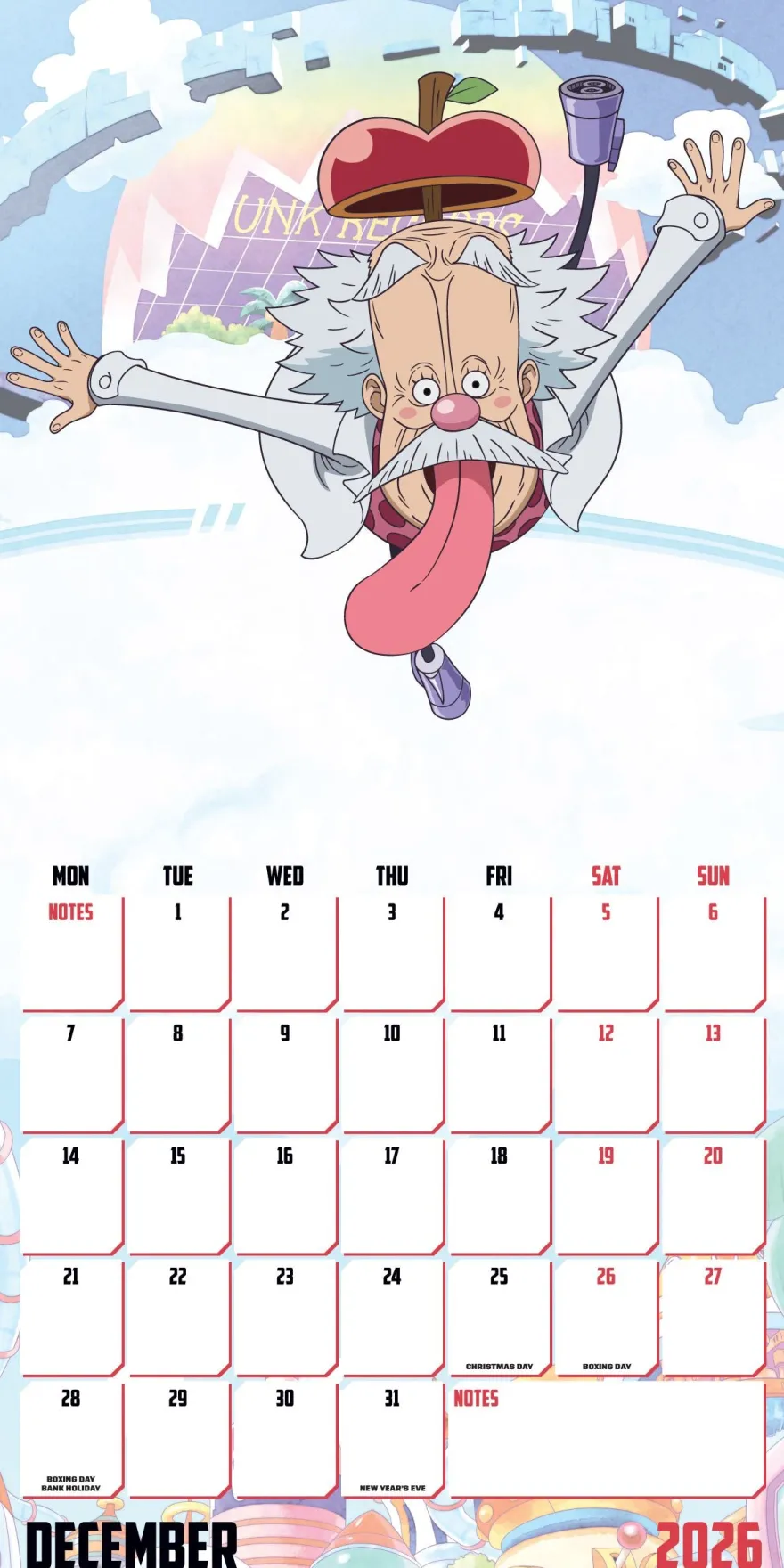 One Piece Kalender 2026