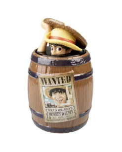 One Piece Keksdose Wanted Monkey D. Luffy Faß Barrel