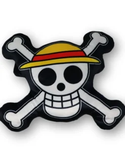 One Piece Kissen Skull Logo
