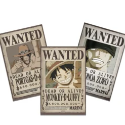 One Piece Poster 3-er Set Filmplakate