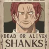 One Piece Poster 4-er Set Filmplakate Wanted