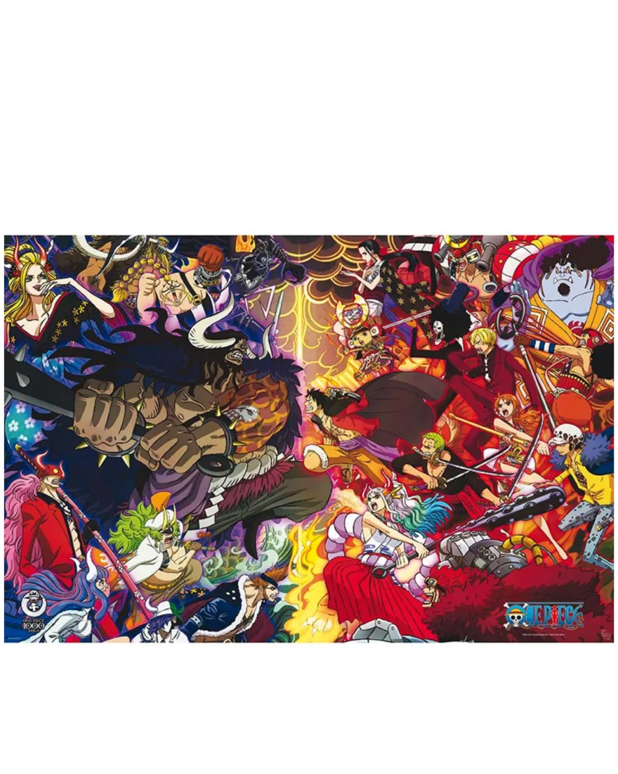 One Piece Poster 1000 logs Final Fight