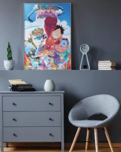 One Piece Poster Punk Records