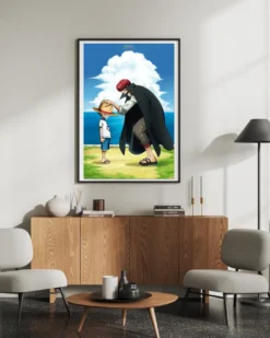 One Piece Poster Shanks & Luffy
