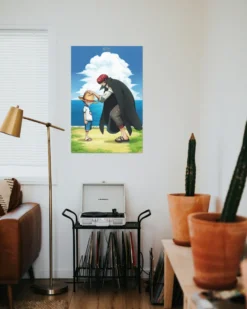 One Piece Poster Shanks & Luffy