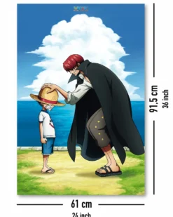 One Piece Poster Shanks & Luffy