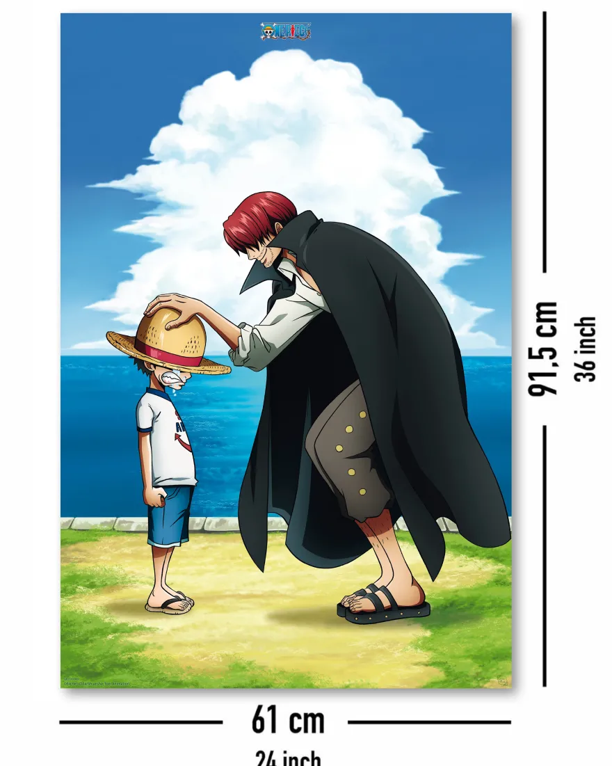 One Piece Poster Shanks & Luffy