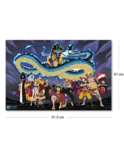 One Piece Poster The Crew Versus Kaido