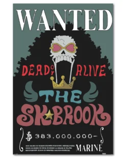 One Piece Poster | Wanted - Brook | 61x91,5 cm