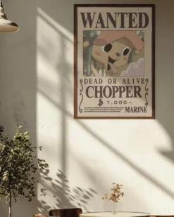 One Piece Poster Wanted Chopper, Dead or Alive