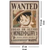 One Piece Poster Wanted Monkey D. Luffy 2