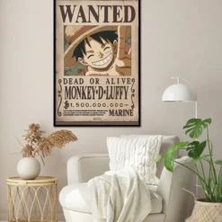 One Piece Poster Wanted Monkey D. Luffy 2