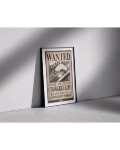 One Piece Poster Wanted Trafalgar D. Water Law
