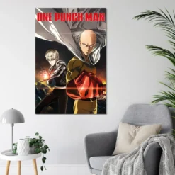 One Punch Man Poster Destruction