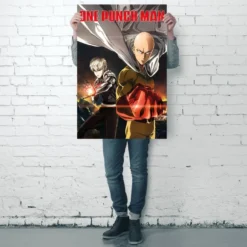 One Punch Man Poster Destruction