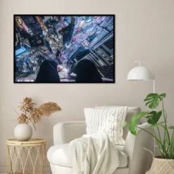 On The Edge Of Times Square Poster