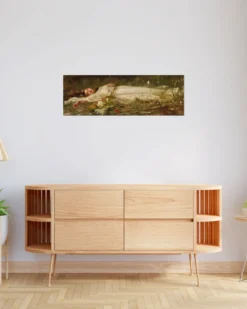 Ophelia Poster von F. W. T. Heyser (ca. 1900)