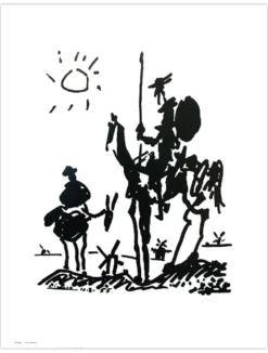 Pablo Picasso Don Quixote Kunstdruck