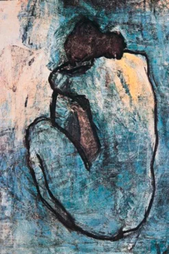 Pablo Picasso Poster Blue Nude