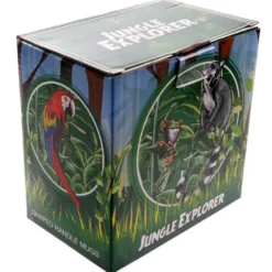 Papagei Tasse Ara, 3-D Henkel 2-er Set