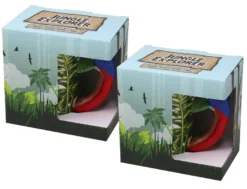 Papagei Tassen Ara, 2-er Set 3-D Henkel