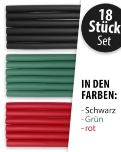 Papilotten 18er Set Durchmesser 1,6cm 24cm lang