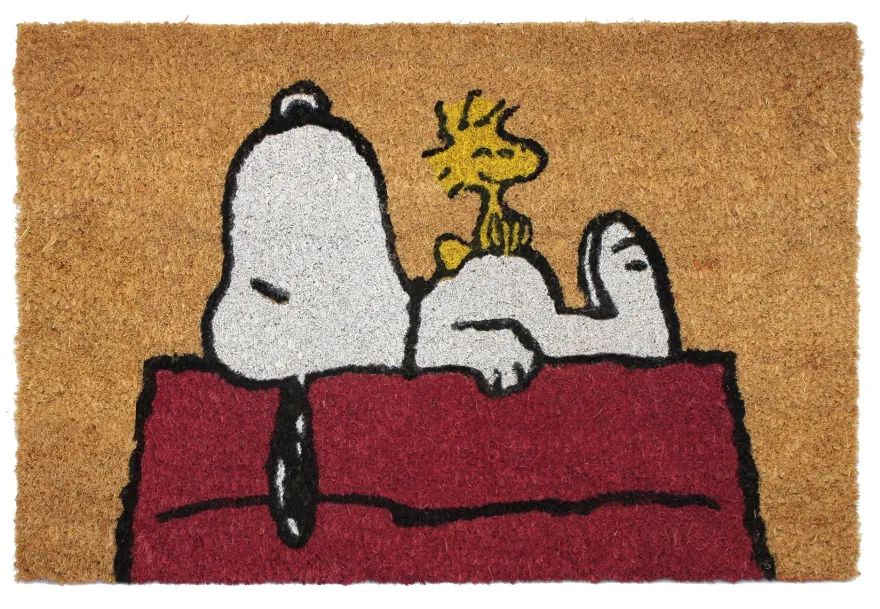Peanuts Fußmatte Snoopy und Woodstock