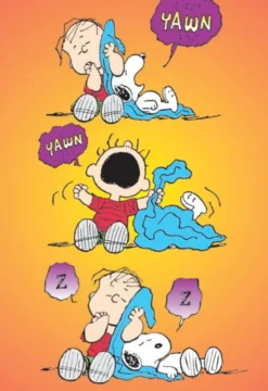 Peanuts Linus & Snoopy Poster