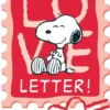 Peanuts Postkarte