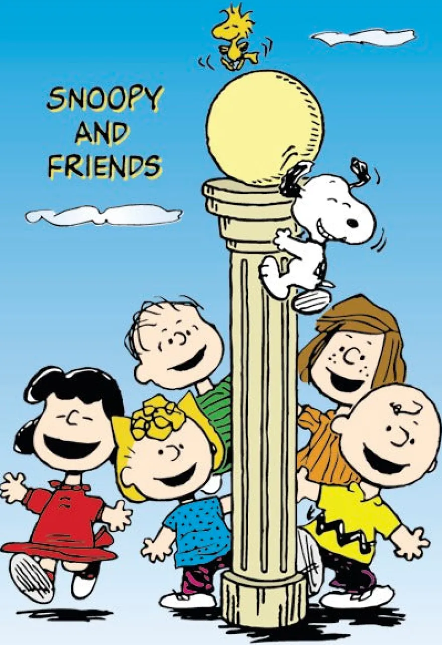 Peanuts Snoopy & Friends Poster