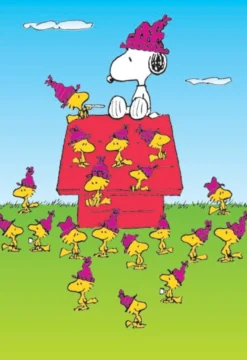 Peanuts Snoopy & Woodstock Poster