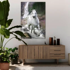 Pferde Poster Schimmel