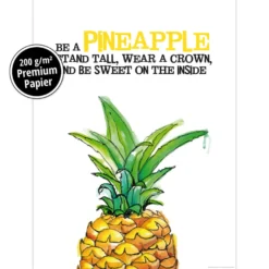 Pineapple Kunstdruck