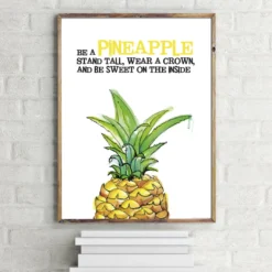 Pineapple Kunstdruck