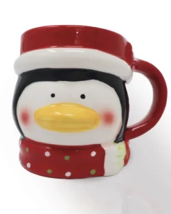 Pinguin Tasse 3D