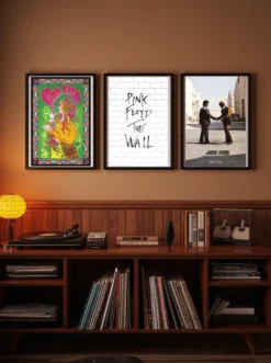 Pink Floyd Album & Tour Poster 3er Set