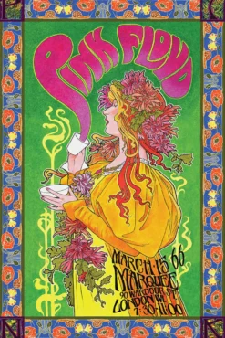 Pink Floyd Poster Bob Masse Tourplakat