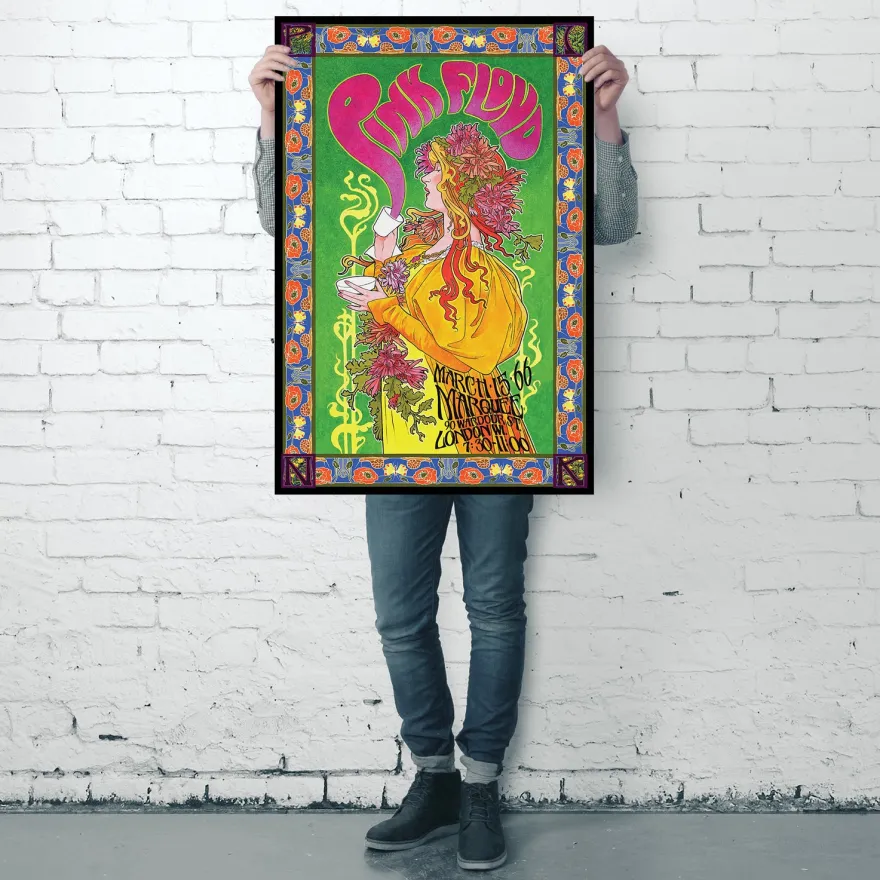 Pink Floyd Poster Bob Masse Tourplakat