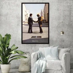 Pink Floyd Poster LP Cover Wish You Were Here