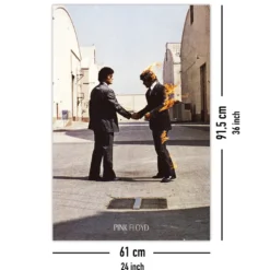 Pink Floyd Poster LP Cover Wish You Were Here