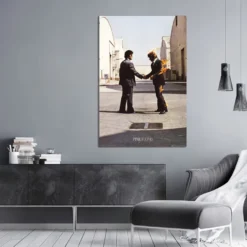 Pink Floyd Poster LP Cover Wish You Were Here