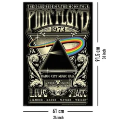Pink Floyd Poster Radio City.. Music Hall, New York