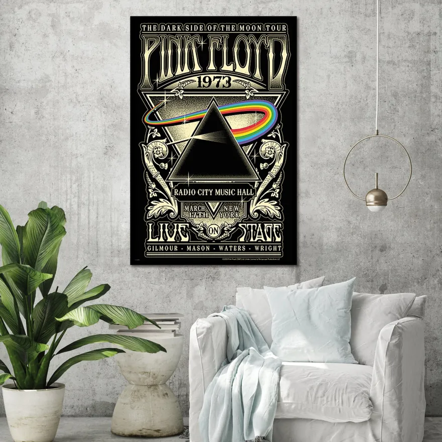 Pink Floyd Poster Radio City.. Music Hall, New York