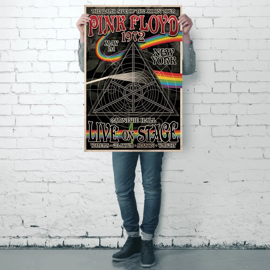 Pink Floyd Poster Tourplakat The Dark Side Of The Moon Tour