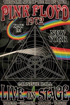 Pink Floyd Poster Tourplakat The Dark Side Of The Moon Tour