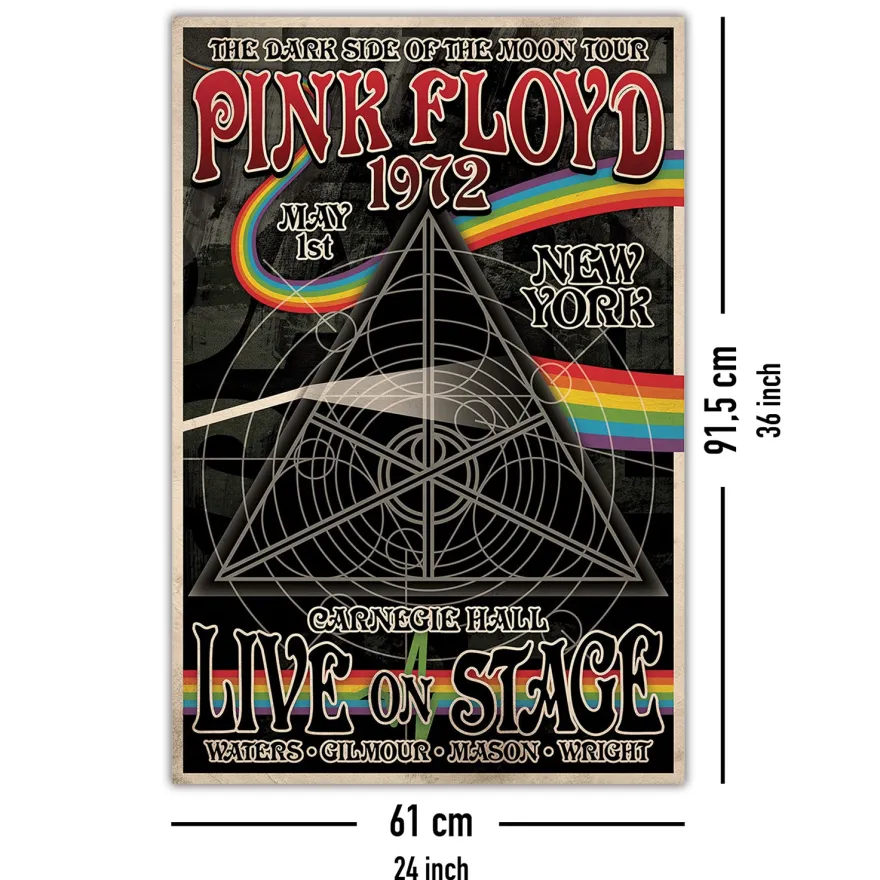 Pink Floyd Poster Tourplakat The Dark Side Of The Moon Tour