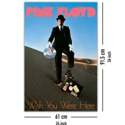 Pink Floyd Poster Wish You Were Here Record Man