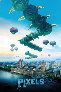 Pixels Poster Tausendfüßer Galaga Centipede