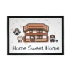 Pocket Monster Fußmatte Home Sweet Home Pixelart