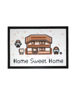 Pocket Monster Fußmatte Home Sweet Home Pixelart